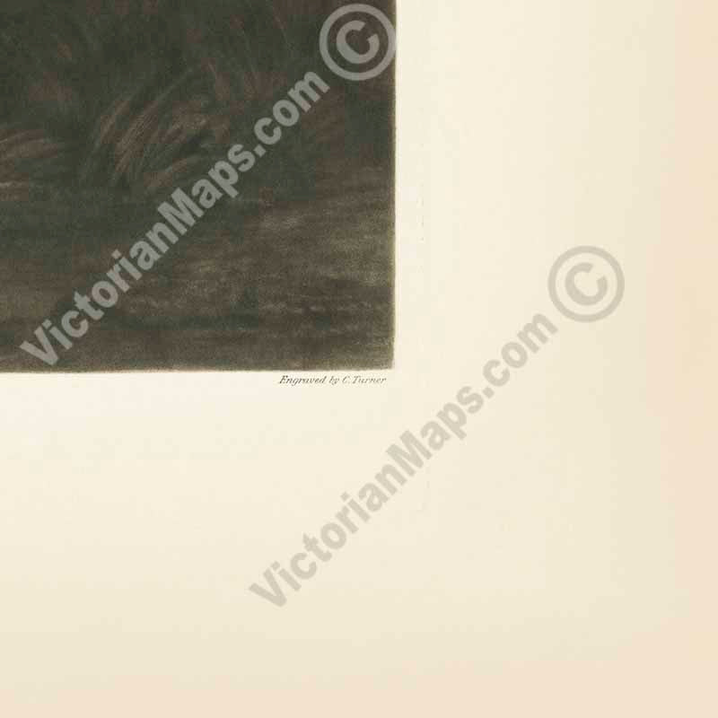 Admiral Horatio Lord Nelson - mezzotint portrait by C. Turner (after J. Hoppner), 1806 art print poster canvas gift