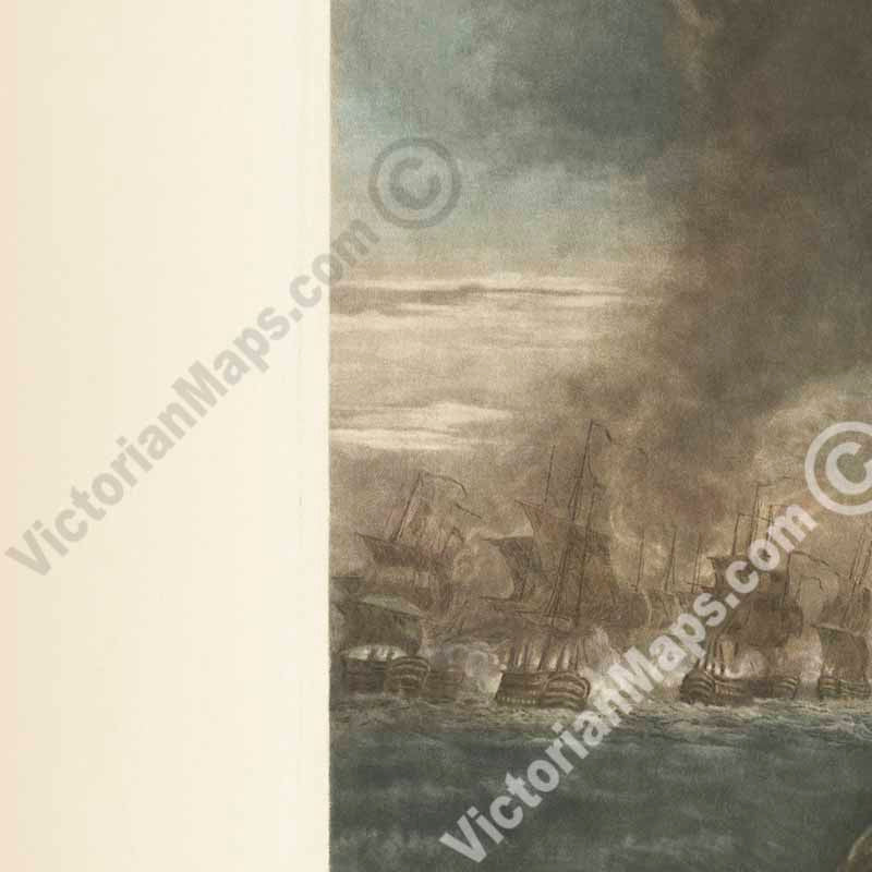 Admiral Horatio Lord Nelson - mezzotint portrait by C. Turner (after J. Hoppner), 1806 art print poster canvas gift