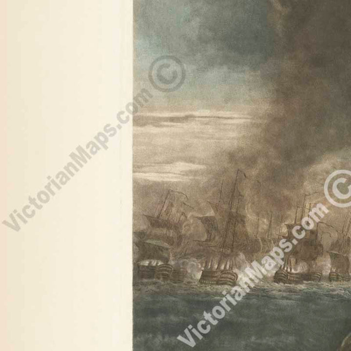 Admiral Horatio Lord Nelson - mezzotint portrait by C. Turner (after J. Hoppner), 1806 art print poster canvas gift