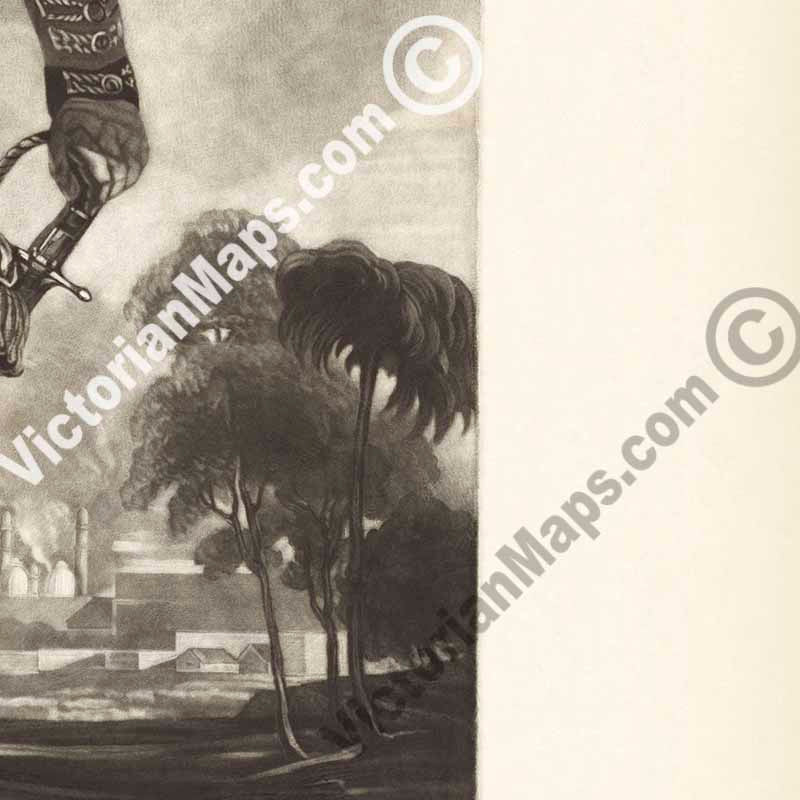Field Marshall Duke of Wellington, K.G. K.B. - mezzotint portrait by G. Clint (after J. Hoppner), published T. Palser, 1814 art print poster canvas gift